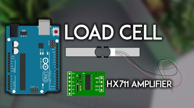 Arduino with Load Cell and HX711 Amplifier (Digital Scale)