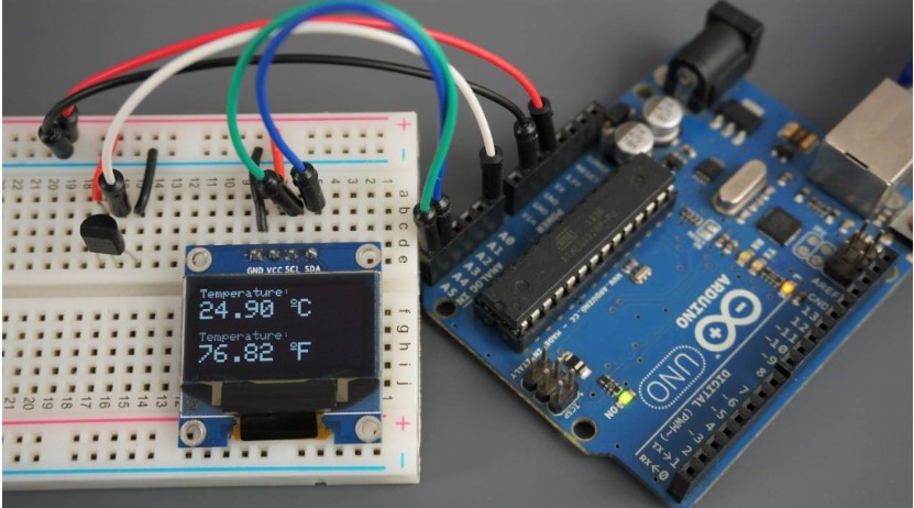 Guide for LM35, LM335, and LM34 Temperature Sensors with Arduino