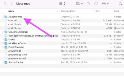 Pictures or Videos Not Shown in Mac Messages