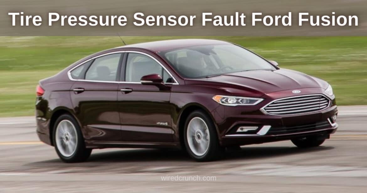 How to Fix Tire Pressure Sensor Fault in Ford Fusion