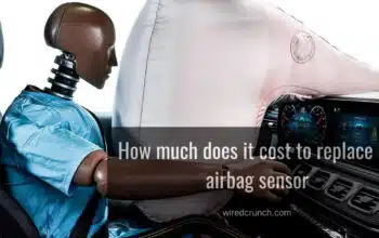 How much does it cost to replace an airbag sensor
