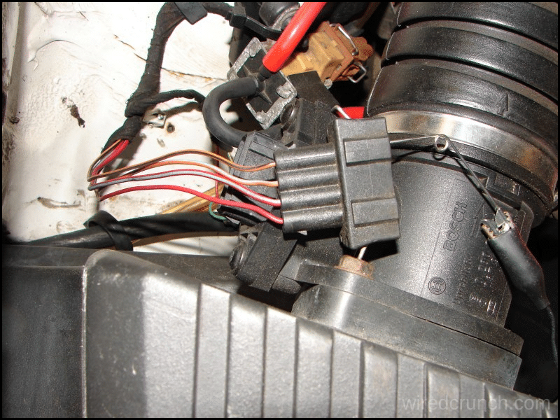 4 Pin mass air flow sensor wiring diagram