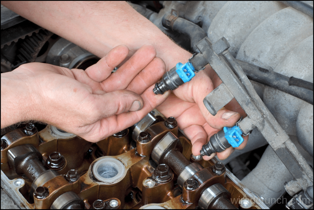 Fuel rail pressure sensor diagram