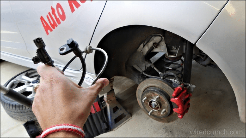 How to remove abs sensor without breaking it