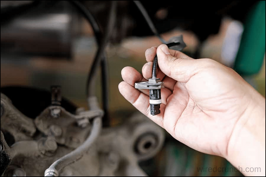 How to remove abs sensor without breaking it